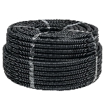 Труба гофр. FRHF с зондом d20мм (100м) черная Plast EKF PROxima FRHF-20 EKF