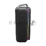 Колонка портативная Ural Молния Бит черный 420W 1.1 BT/3.5Jack/USB-C 10м 8000mAh (без.бат)