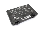 Аккумуляторная батарея для ноутбука Asus K40, F82 (A32-F82) 11.1V 5200mAh OEM черная