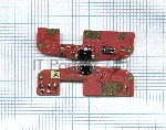 Разъем Micro USB для HTC Desire 300 (плата с системным разъемом)