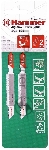 Пилка для лобзика Haммerflex 204-107 JG WD-PL T119B (2pcs) мягк.др\пл, 67мм, шаг 1.9-2.3, HCS, 2шт