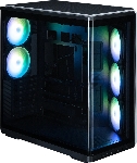 Компьютерный корпус ZALMAN MidTower P60 black (ATX, без БП, 2xUSB 3.0+USB Type C, 5x120мм ARGb) (Zalman P60 Black), вид 18