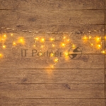 Гирлянда Neon-night Айсикл "ПЛЕЙ ЛАЙТ" 1.8х0.5м 48 LED тепло-бел. прозрачный провод 3Вт 230В IP20