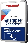 Жесткий диск Toshiba Enterprise HDD 3.5" SATA 4Tb, 7200 rpm, 512MB buffer, 512e/4Kn, MG10ADA400E, 1 year