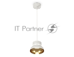 Светильник Ambrella Light XP8110051 SWH/PYG/CL белый песок/золото желтое полированное/прозрачный GX53
