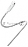 USB кабель Xiaomi 6A Braided USB-C to USB-C Cable 2m белый