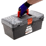 Ящик для инструмента Stels 17", 420х220х180 мм, пластик