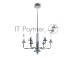 Люстра Ambrella light LH53124/6 GD/WH/GB золото/белый/серо-синий 10W 3000K D660*1120