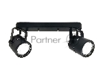 Накладной поворотный светильник Ambrella light TA106 BK черный GU10 260*130*D60