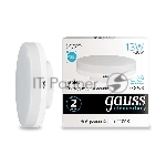 Лампа светодиодная Gauss Elementary GX53 13Вт 4100К