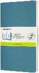 Блокнот Moleskine CAHIER JOURNAL CH018B44 Large 130х210 мм, обложка картон, 80 страниц, нелинованный, голубой (3 шт)