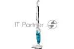 Пылесос вертикальный Endever SkyClean VC-278 белый/голубой, питание от сети, 130 Вт, уборка сухая, пылесборник 1.2 л