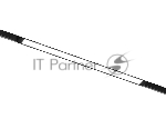 Трековый линейный светильник Ambrella light GL8045 BK черный IP20 18W 3000-6000K 220V 120° 410x25x41