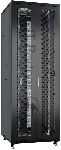 Шкаф серверный напольный Cabeus ND-05C-42U80/120-BK IP20, 42U, 2055х800х1200 мм (ВхШхГ), дверь: перфорация, боковая панель: сплошная, разборный, чёрный, вид 10