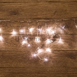 Гирлянда Neon-night Айсикл "ПЛЕЙ ЛАЙТ" 1.8х0.5м 48LED бел. прозр. провод 3Вт 230В IP20