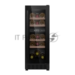 Винный шкаф Maunfeld MBWC-56D17 черный, 51 л, 2 отсека, 17 бут., класс G, вид 5
