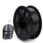 Филамент NVPrint Silk PLA+ Grey для 3D печати диаметр 1.75мм длина 330 метров масса 1 кг
