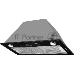 Встраиваемая вытяжка Kuppersberg INLINEA 70 BX ширина 70 см, отвод/рециркуляция, 1300 м3.ч, черный/нержавеющая сталь