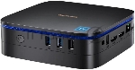 Компьютер Мини ПК Blackview MP60 (Intel N5095) 16+1TB, 512GB, WIFI a/b/g/n/ac, Bluetooth 4.2, Win11 Pro, USB3.0, HDMI 1.4b Type A *2, RJ45*1, 5.5/2.1mm DC Jack *1, 3.5mm Phone Jack*1, Colour: Black