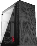 Компьютерный корпус Bloody BD-CC101 черный без БП mATX 1x80мм 1x92мм 2x120мм 2xUSB 2.0 1xUSB 3.0 audio