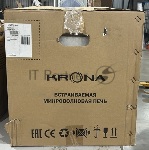 (Поврежденная упаковка) Встраиваемая микроволновая печь Krona REIN 60 WH белый, 25 л, 900 Вт, переключатели - сенсорные кнопочные (Touch Control)