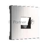 Накладка для розетки Ethernet RJ-45 и телефонной розетки RJ11 (глянцевый никель)