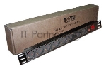 Блок распределения питания Lanmaster TWT-PDU19-10A8P гор.размещ. 8xSchuko базовые 10A без вилки