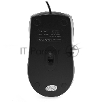 Мышь проводная Crown CMM-31 черный, 1000 dpi, USB, кнопки - 3