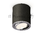 Светильник Ambrella Light XS7422002 SBK/PSL черный песок/серебро полированное MR16 GU5.3 (C7422, N7003)