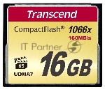 Флеш карта Transcend Ultimate TS16GCF1000/CF (Compact Flash)/16 ГБ/UDMA 7, VPG 65/160 МБ/с, вид 4