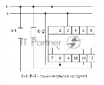 Реле времени PCR-515 (задержка вкл. 230В 2х8А 2перекл. IP20 монтаж на DIN-рейке) F&F EA02.001.006