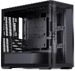Корпус без блока питания Корпус JONSBO D300 Black MATX без БП, боковая панель из закаленного стекла, mini-ITX, micro-ATX, черный