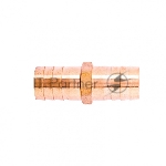 Соединитель для шланга 3/4", латунный  Palisad