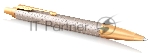 Ручка шариковая Parker IM Premium K323 (CW1931687) Grey GT M син. черн. подар.кор.