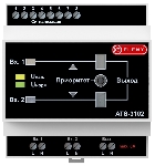 Электронно-механический АВР Elemy ATS-3102 4DIN ввод:2xвинтовая клема выход:1xвинтовая клема8A серый, вид 6