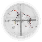 Светильник Hiper H230-1 подвес. серый/белый
