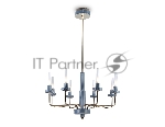 Люстра Ambrella light LH53126/8 GD/WH/GB золото/белый/серо-синий 13W 3000K D720*1120