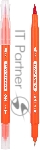 Фломастеры Deli EC151-12 Color Emotion 12 цветов, пластиковая коробка (12шт), вид 6