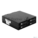Корзина для HDD Exegate EX264647RUS HS425-01 (универсальная, на 4*2,5" SATA/SAS HDD, занимает 1*5,25" отсек)