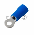 Наконечник кольцевой изолированный Rexant ø 3.2 мм 1.5-2.5 мм² (НКи 2.5-3/НКи2-3) синий