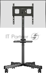 Стойка для телевизора ONKRON TS1137 черный 23"-60" макс.45кг напольный мобильный