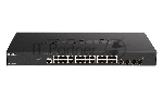Коммутатор D-Link DXS-1210-28T/A1A, 24×10 Гбит/с + 4×25 Гбит/с SFP28, управляемый