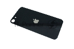 Задняя крышка (стекло) в сборе со стеклом камеры для iPhone SE3 черная