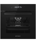 Встраиваемый духовой шкаф Kuppersberg HO 615 B, High-Tech, объем 73 л, 10 режимов, сенсорное управление, дисплей, таймер, 6 авто программ, гидролизная очистка, телескопические направляющие на одном уровне, поддержание температуры, блокировка от детей, Soft close, максимальная температура 250 градусов, 3 стекла в дверце, цвет черный
