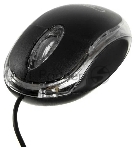 Мышь проводная CBR CM 122 черный, 1000 dpi, USB, кнопки - 3