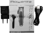Машинка для стрижки Rowenta TN1551E0 серебристый/черный (насадок в компл:12шт), вид 15