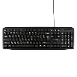 Клавиатура Гарнизон GK-100L проводная, USB Type-A, чёрный