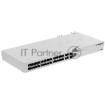 Коммутатор MikroTik CRS326-24S+2Q+RM, 24×10 Гбит/с SFP+ + 2×40 Гбит/с QSFP+, управляемый