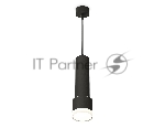 Светильник Ambrella Light XP8111009 SBK/FR/CL черный песок/белый матовый/прозрачный GX53 (A2302, C6356, A2101, C8111, N8399)