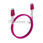 Кабельная сборка REXANT 50-2611-3 Патч-корд оптический многомодовый (MM) 50/125 OM4 разъемы zip-cord LC/UPC-LC/UPC, 3мм, Duplex, LSZH, 3м, REXANT PRO